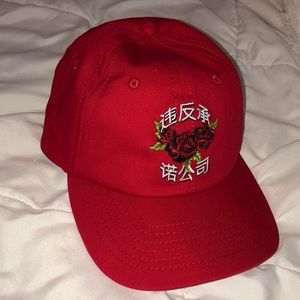 Red rose Broken Promises hat ❤️🌹🥀